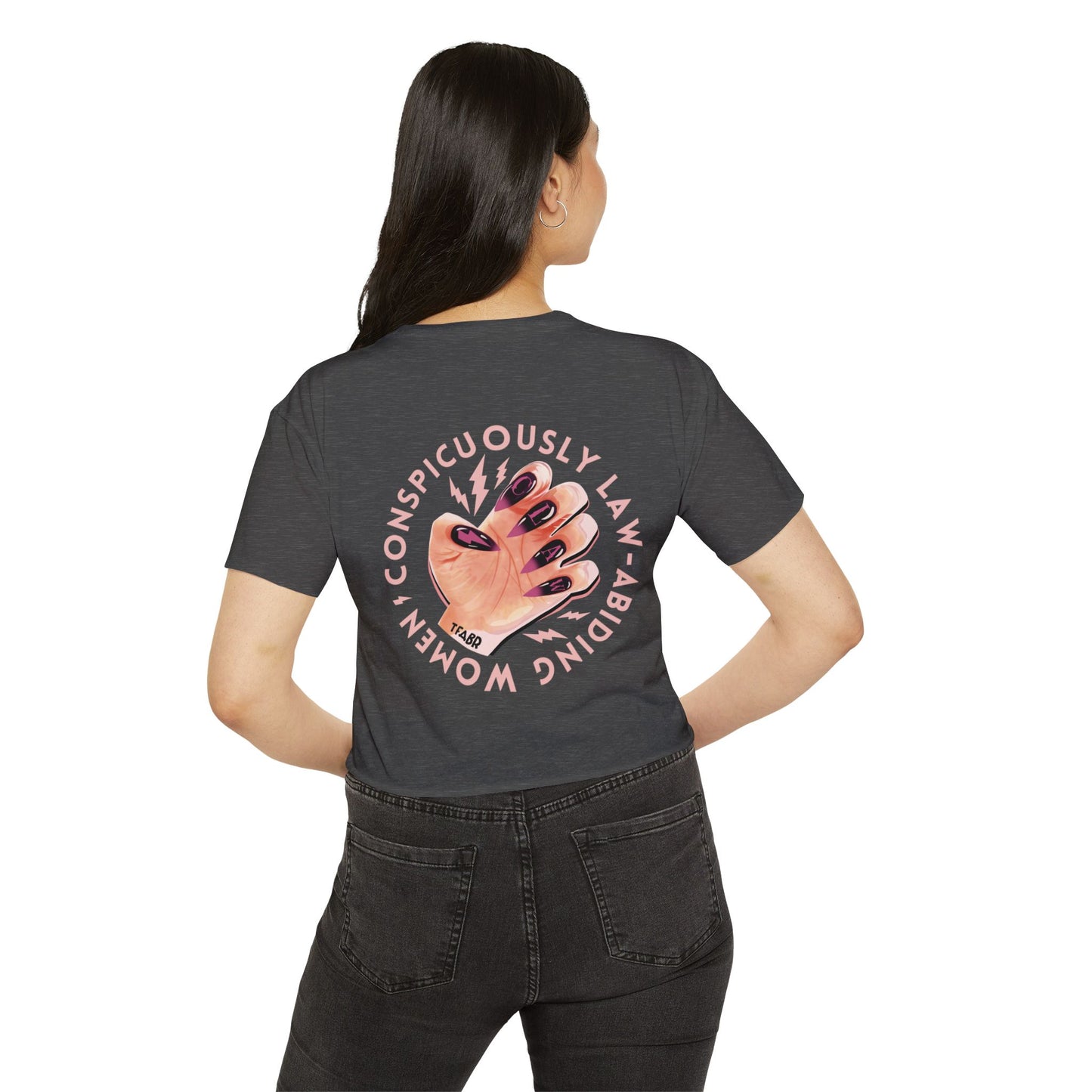 CLAWS / Extremely Smart Women’s Crop Top