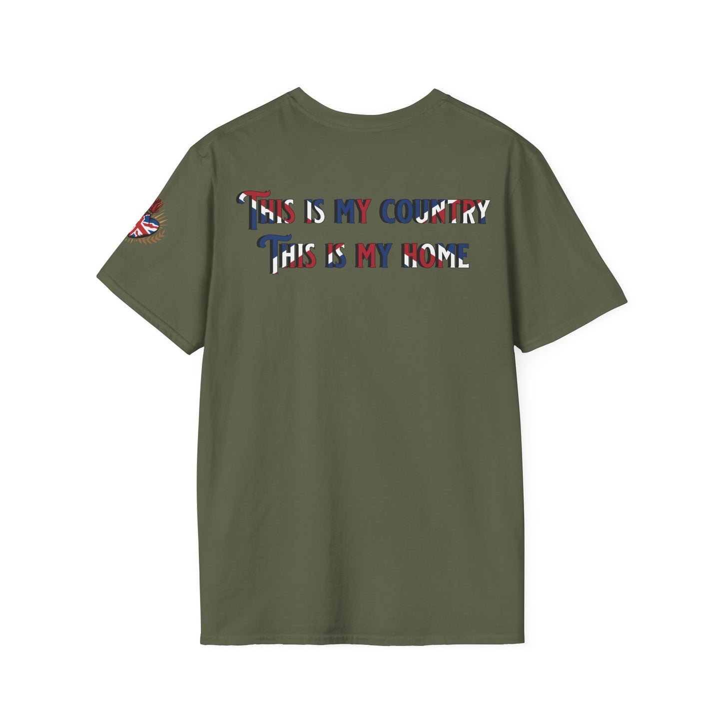 Union Jack T-Shirt (Front&Back)