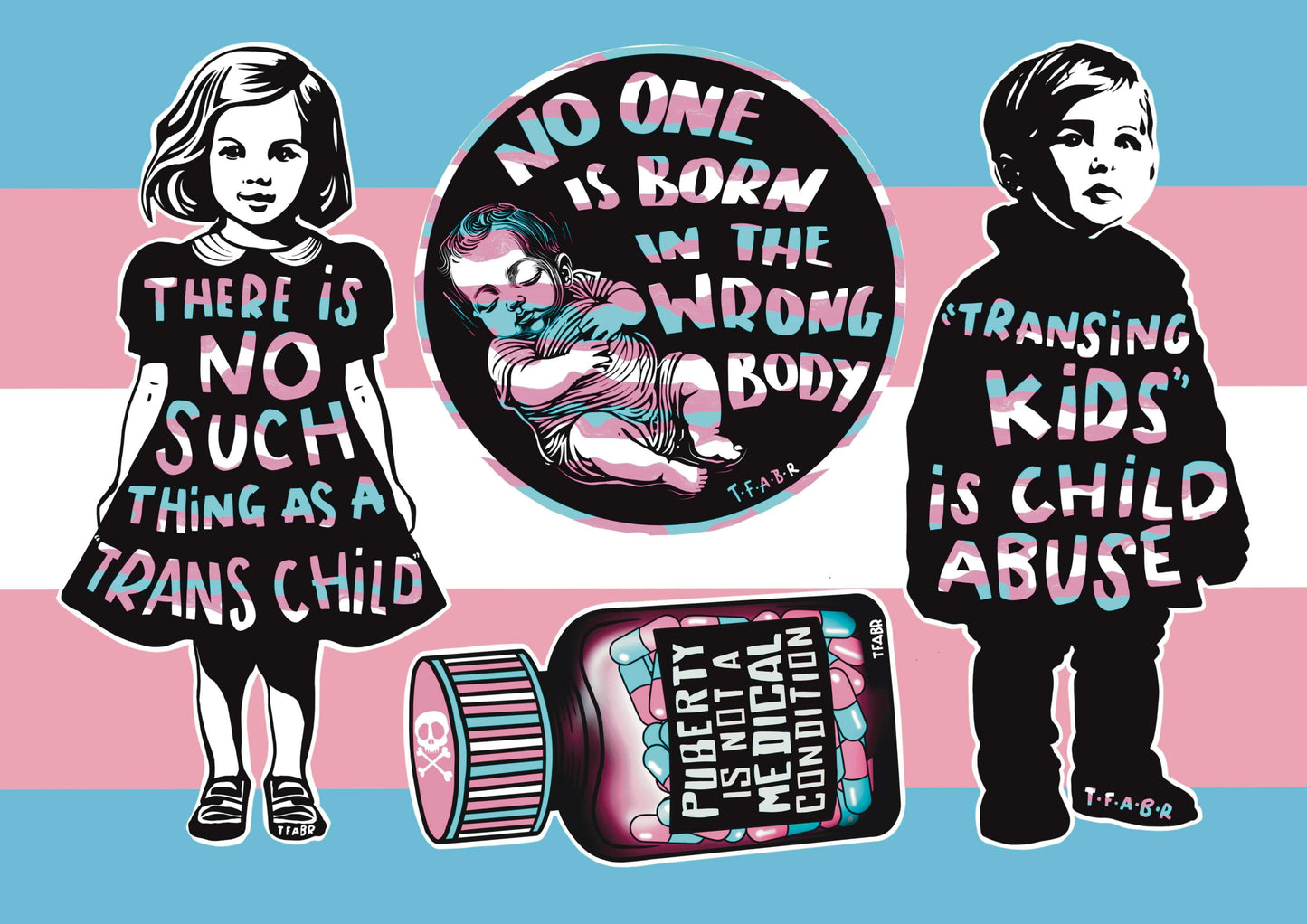 WrongBody Sticker Sheets (Limited Edition)