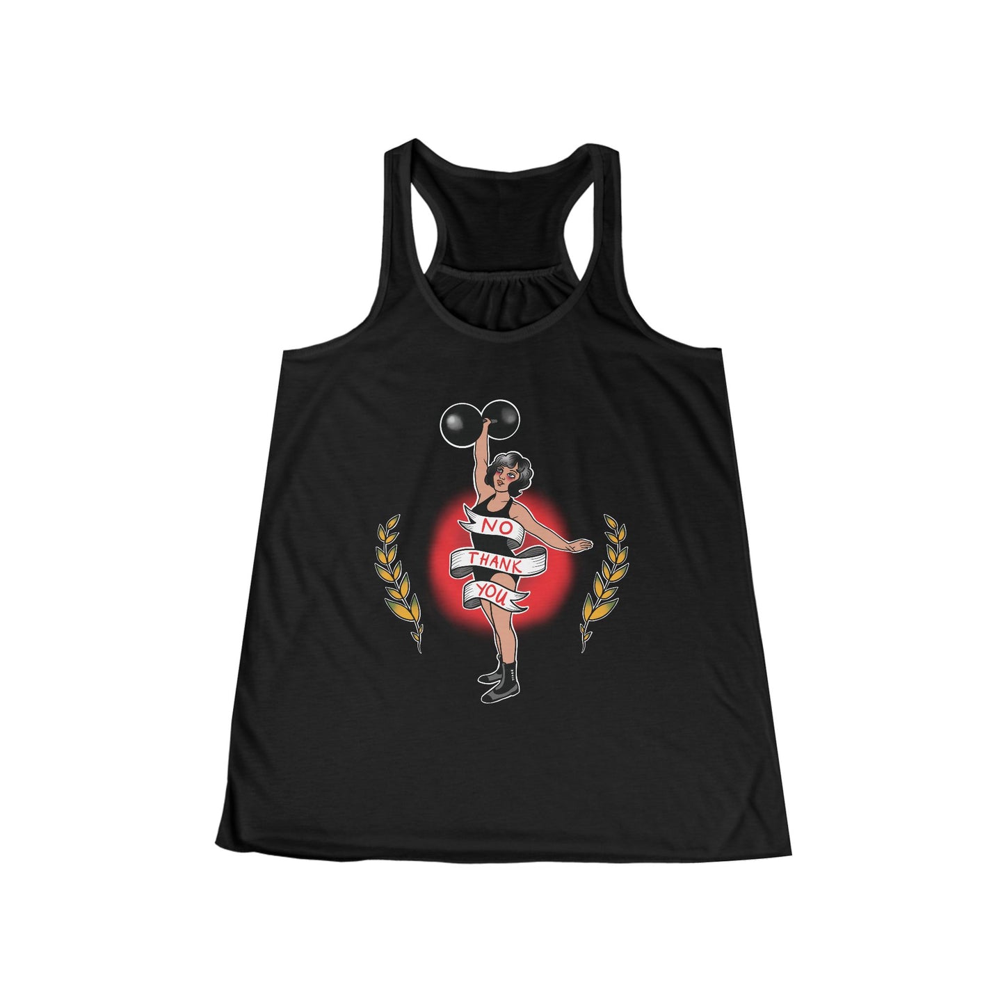 No Thank You - Women's Racerback Tank