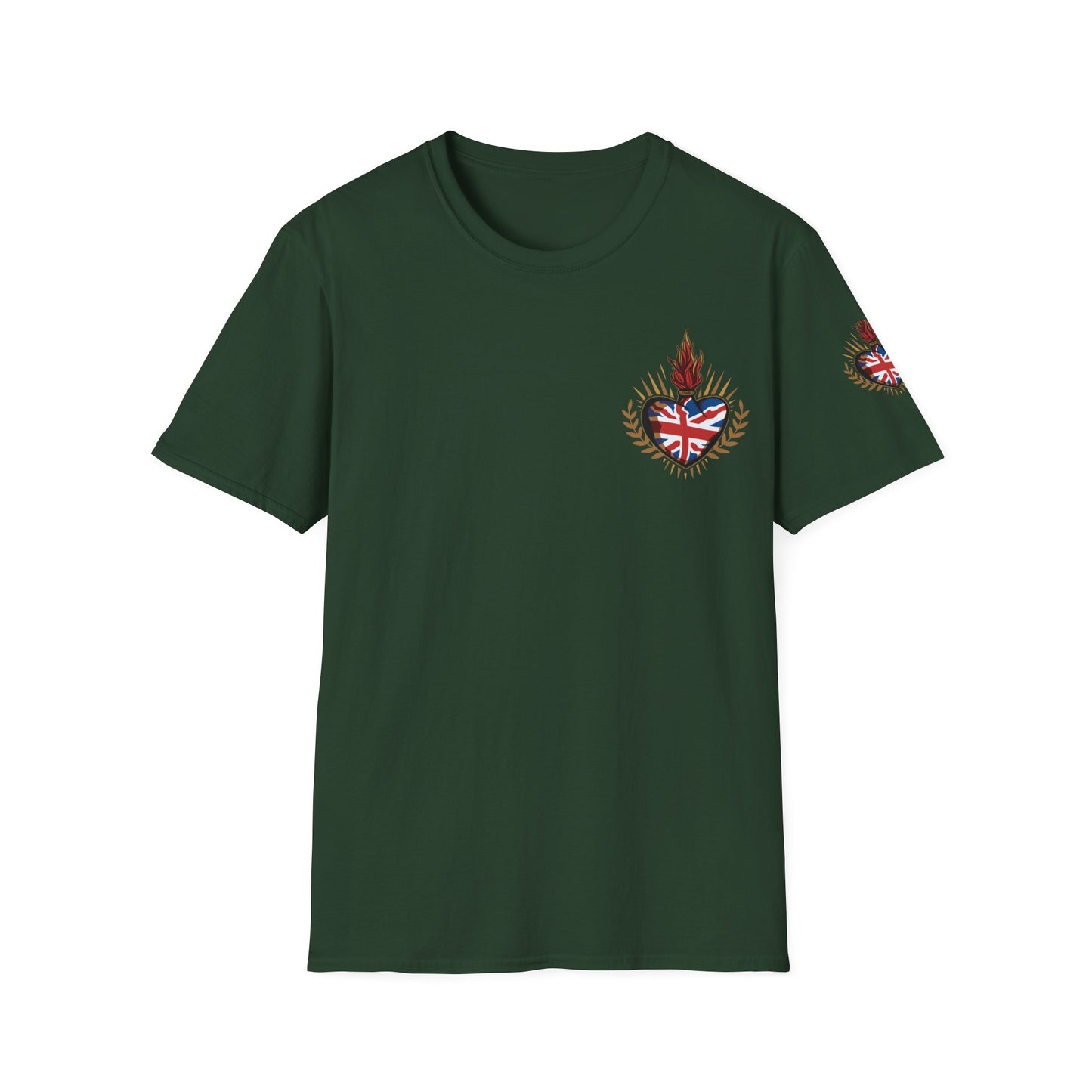 Union Jack T-Shirt (Left Chest)