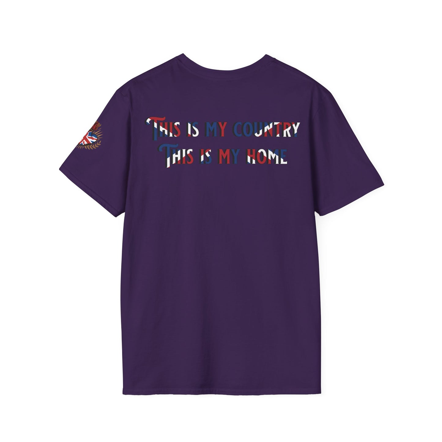 Union Jack T-Shirt (Front&Back)