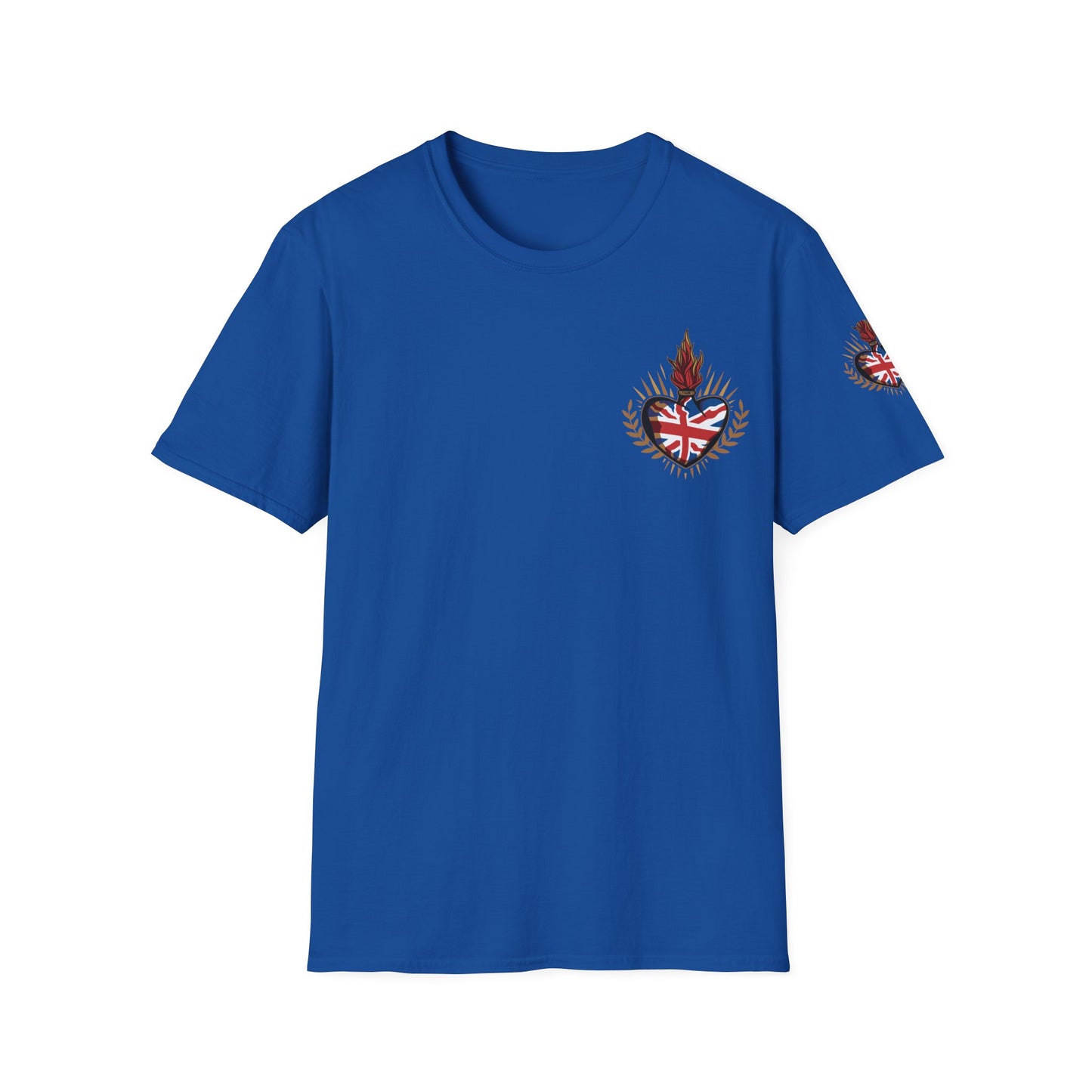 Union Jack T-Shirt (Left Chest)