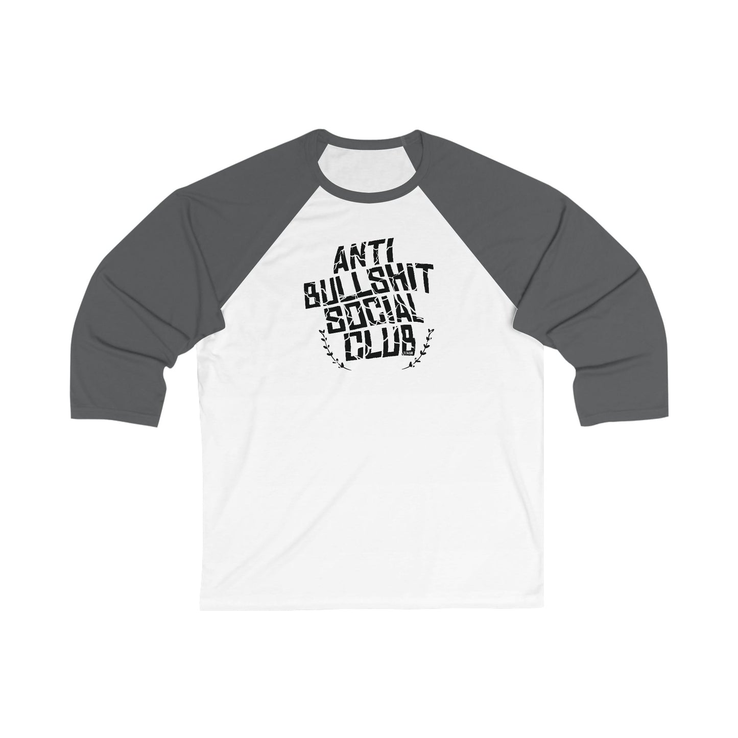 Anti BS Social Club - Unisex 3/4 Sleeve Baseball Tee