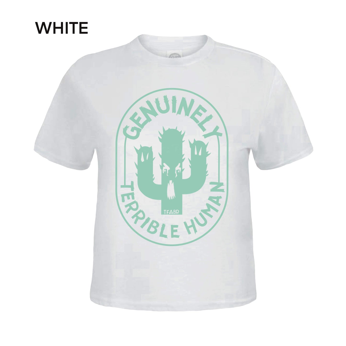 Genuinely Terrible Ladies Crop Boxy Tee