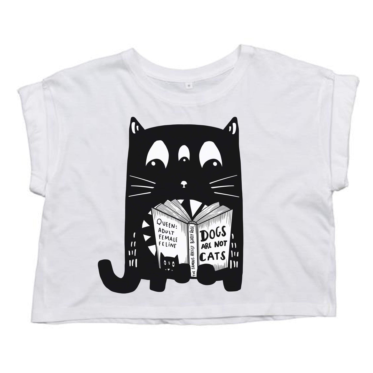 Meow Cropped T-Shirt