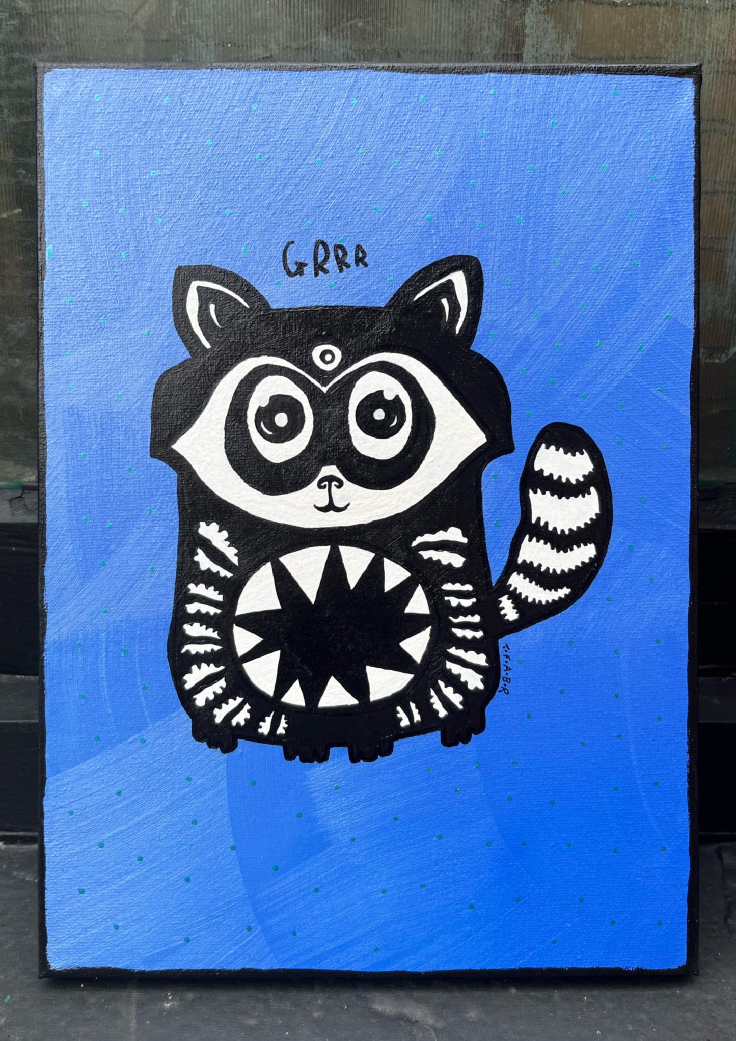 GRRR - Original Painting