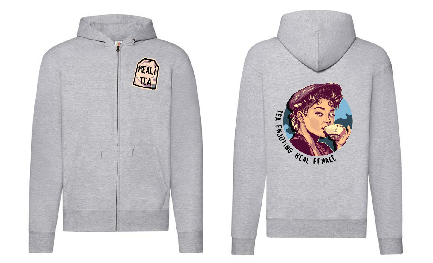 TEA Zip Up Hoodie