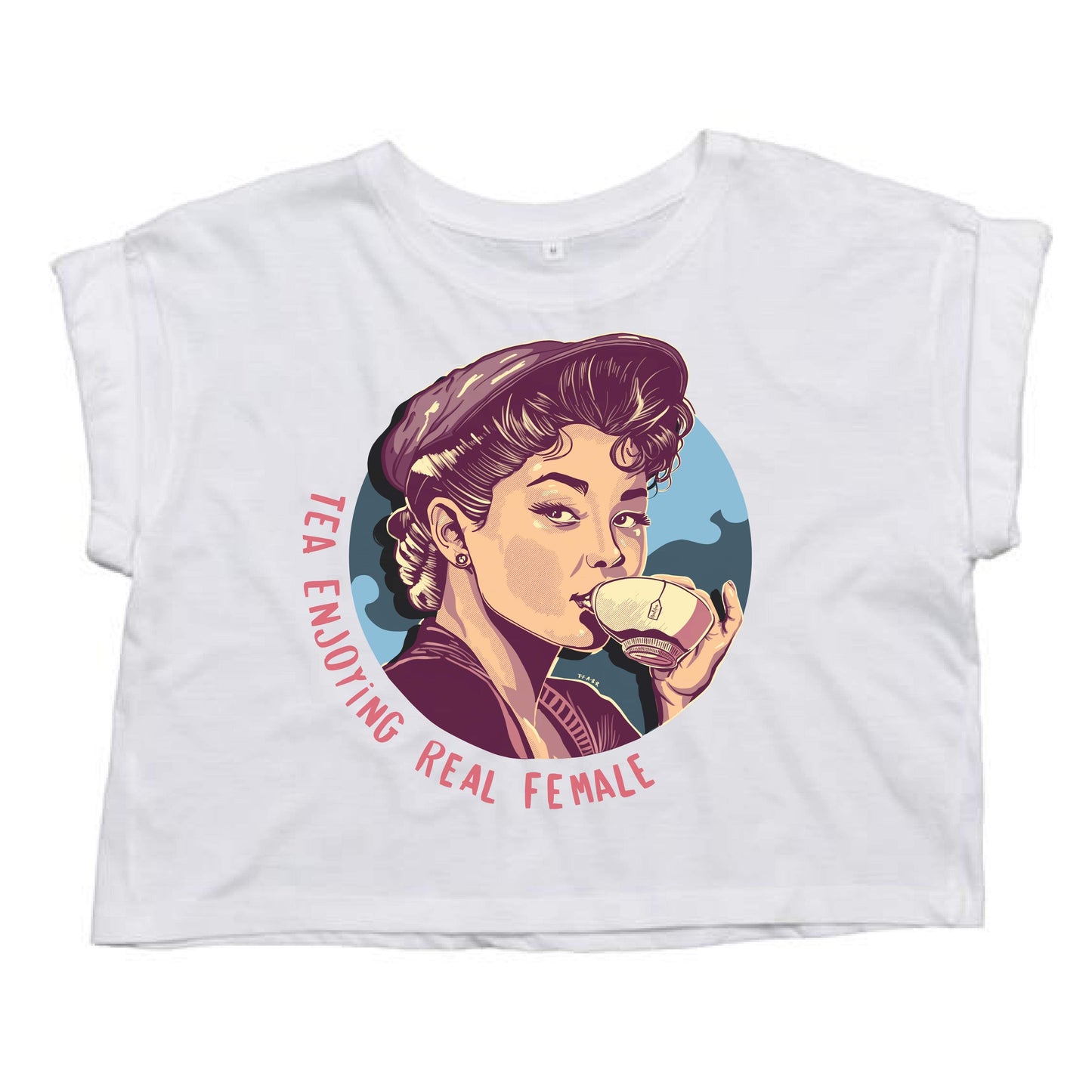 TEA Cropped T-Shirt