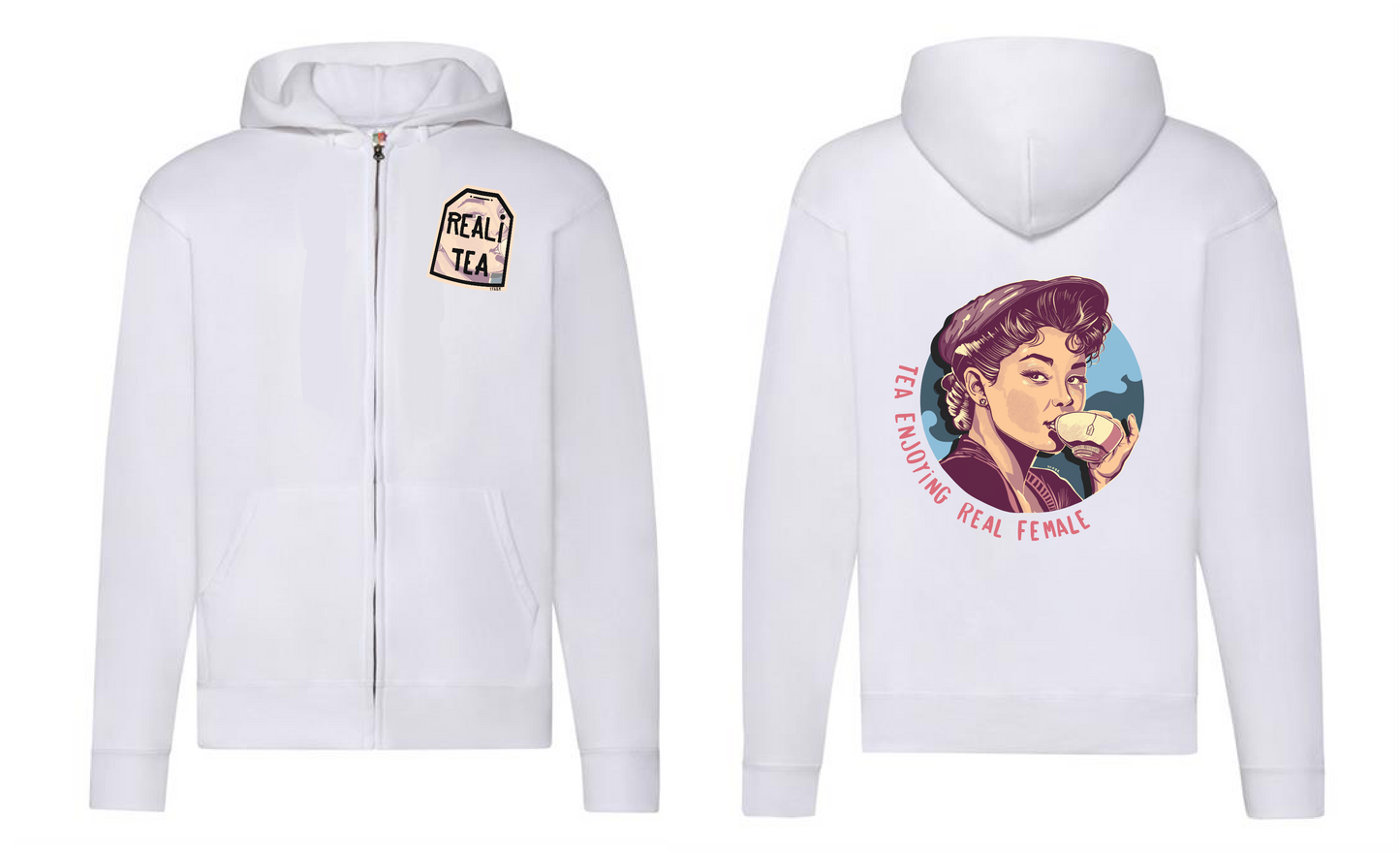 TEA Zip Up Hoodie