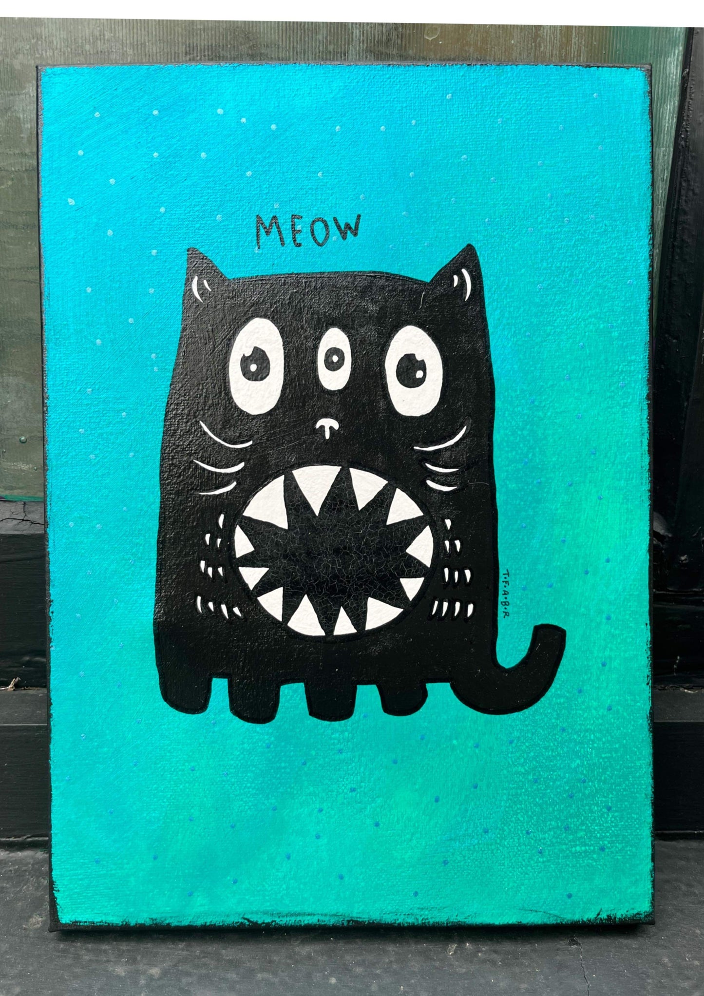 MEOW - Original Painting