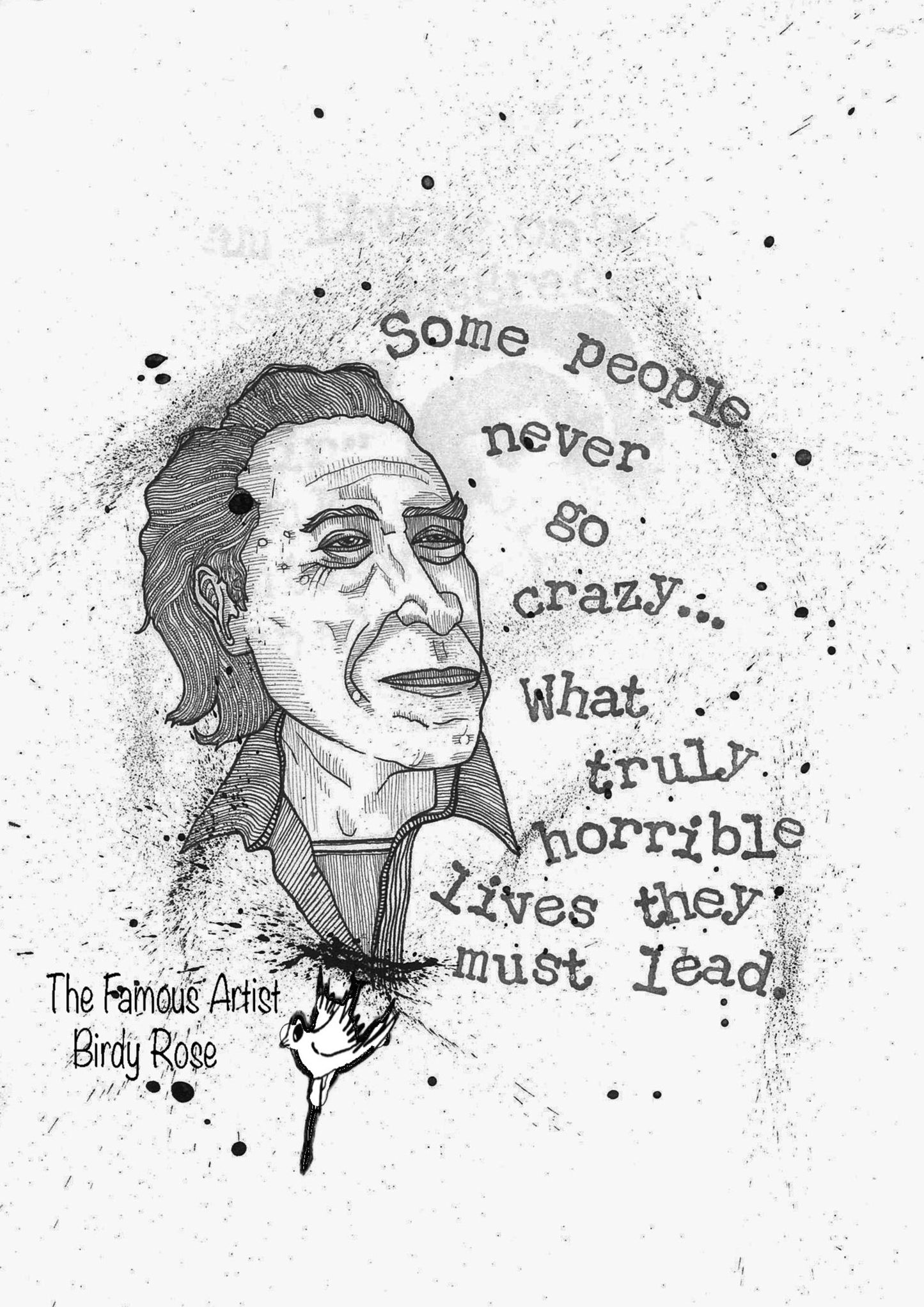 Bukowski - Fine Art Poster Print