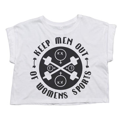 KeepMenOut Cropped T-Shirt