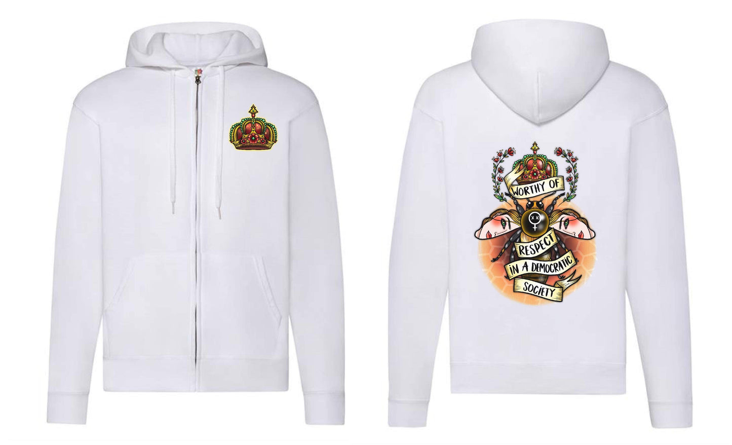 WORIADS Zip-Up Hoodie