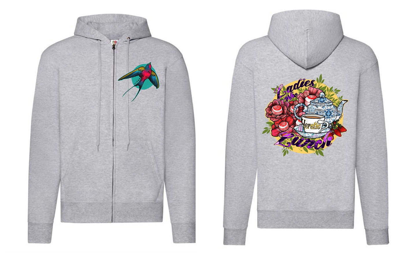 Lunch Ladies Zip-Up Hoodie