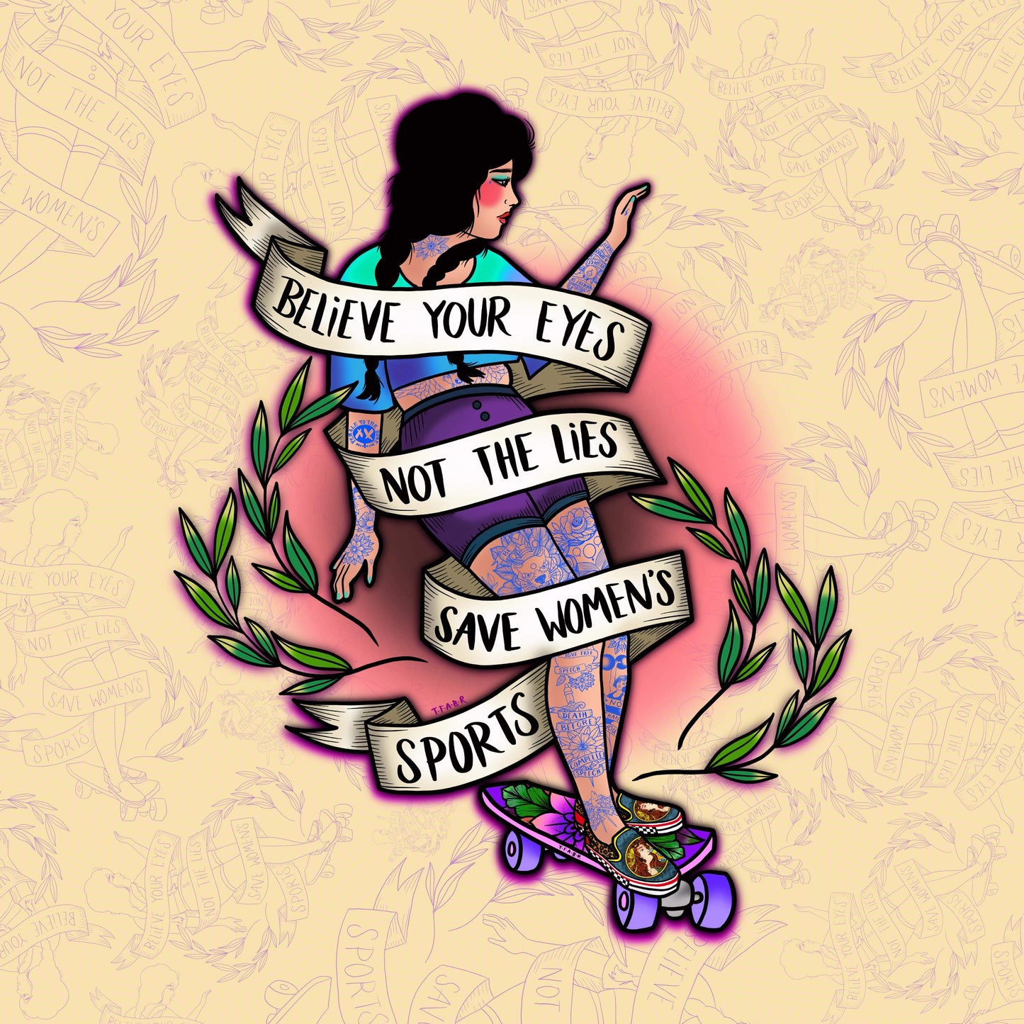 Save Womens Sports Print