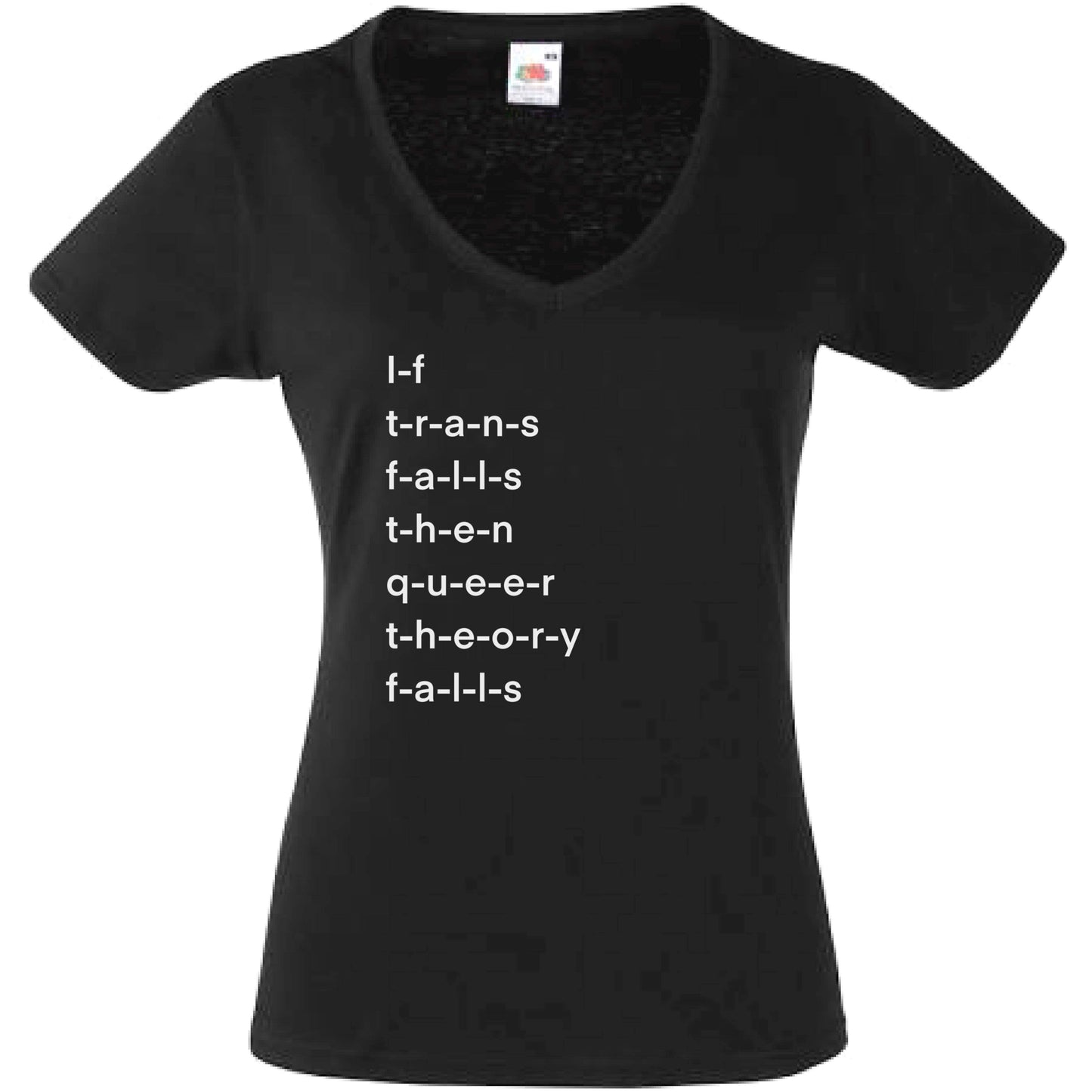 QT V-Neck T-Shirt Ladyfit - Limited Time Only!
