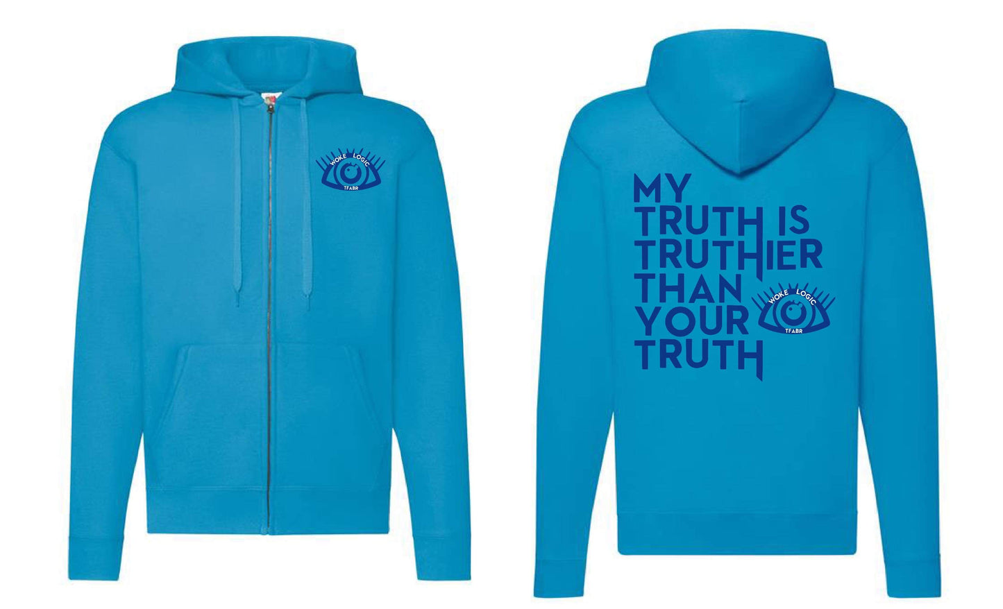 Woke Truth Zip Up Hoodie