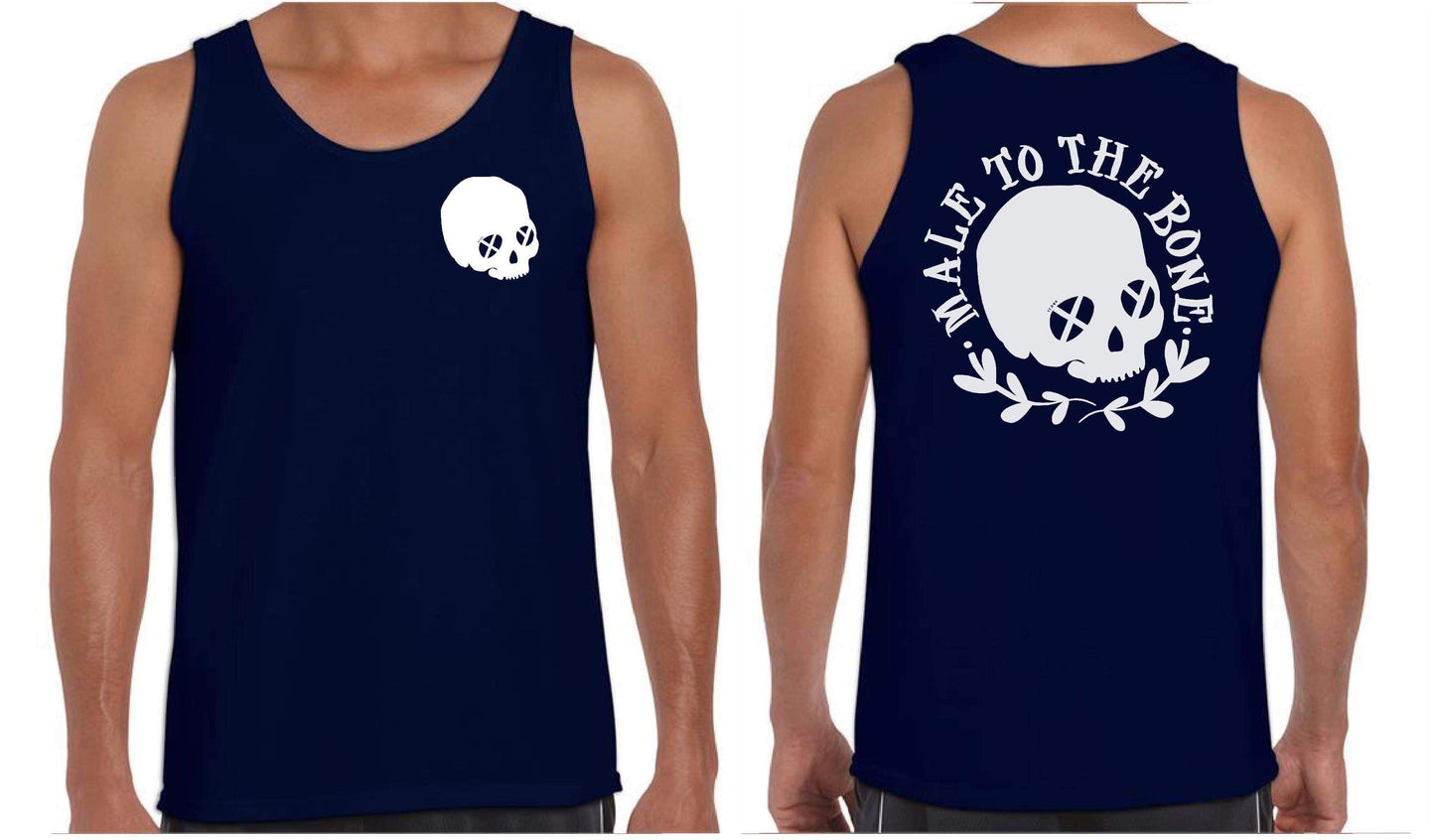 MaleToTheBone Front&Back Tank