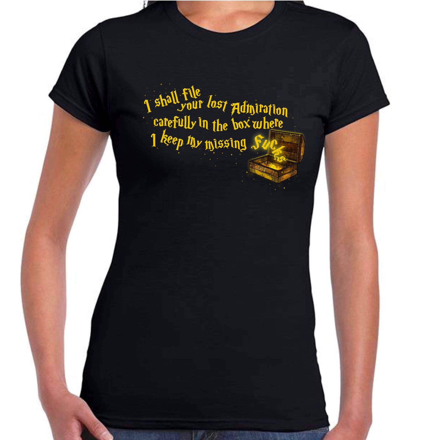 JKR’s Missing Fucks Ladyfit T-Shirt