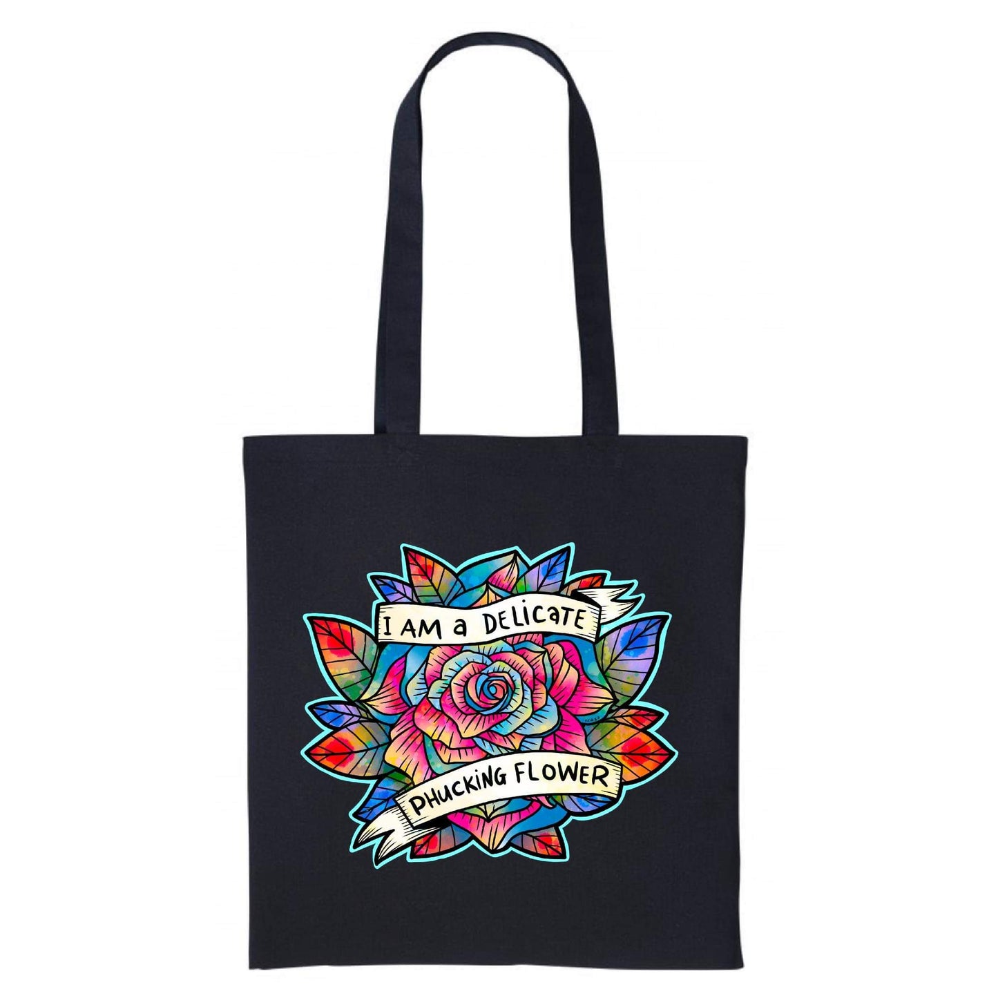 Delicate Flower Tote Bag