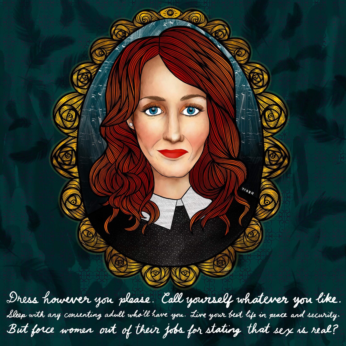 JK Rowling Portrait
