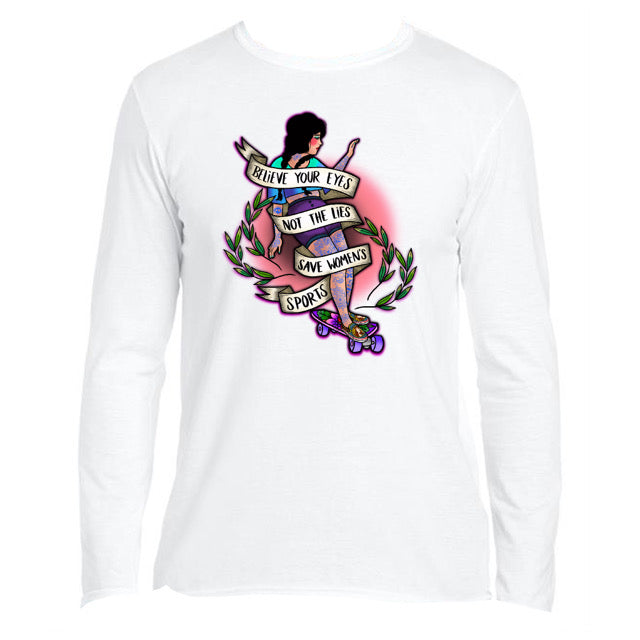 Save Womens Sports LongSleeved Tee