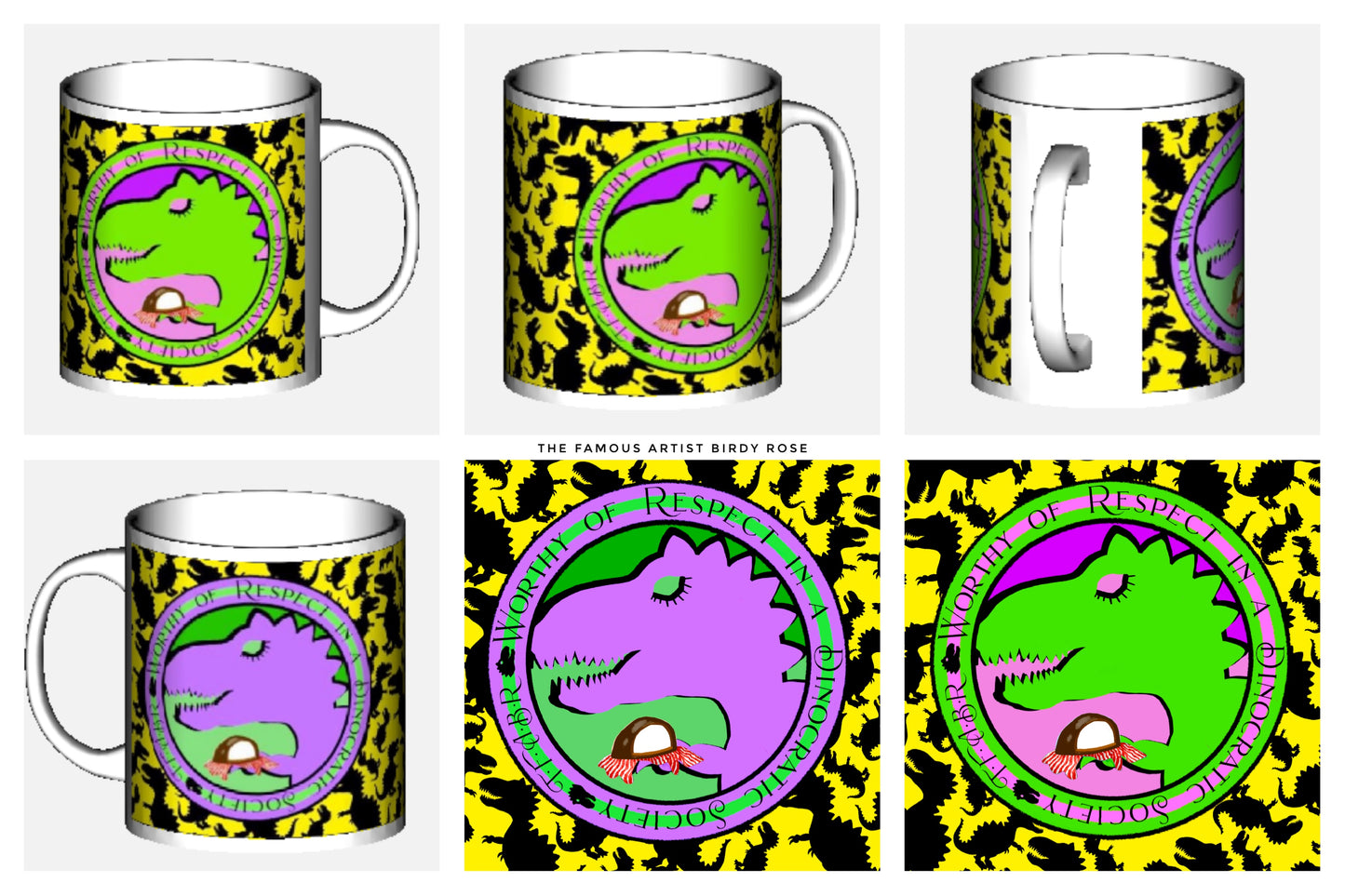 Dinocratic Society Mug