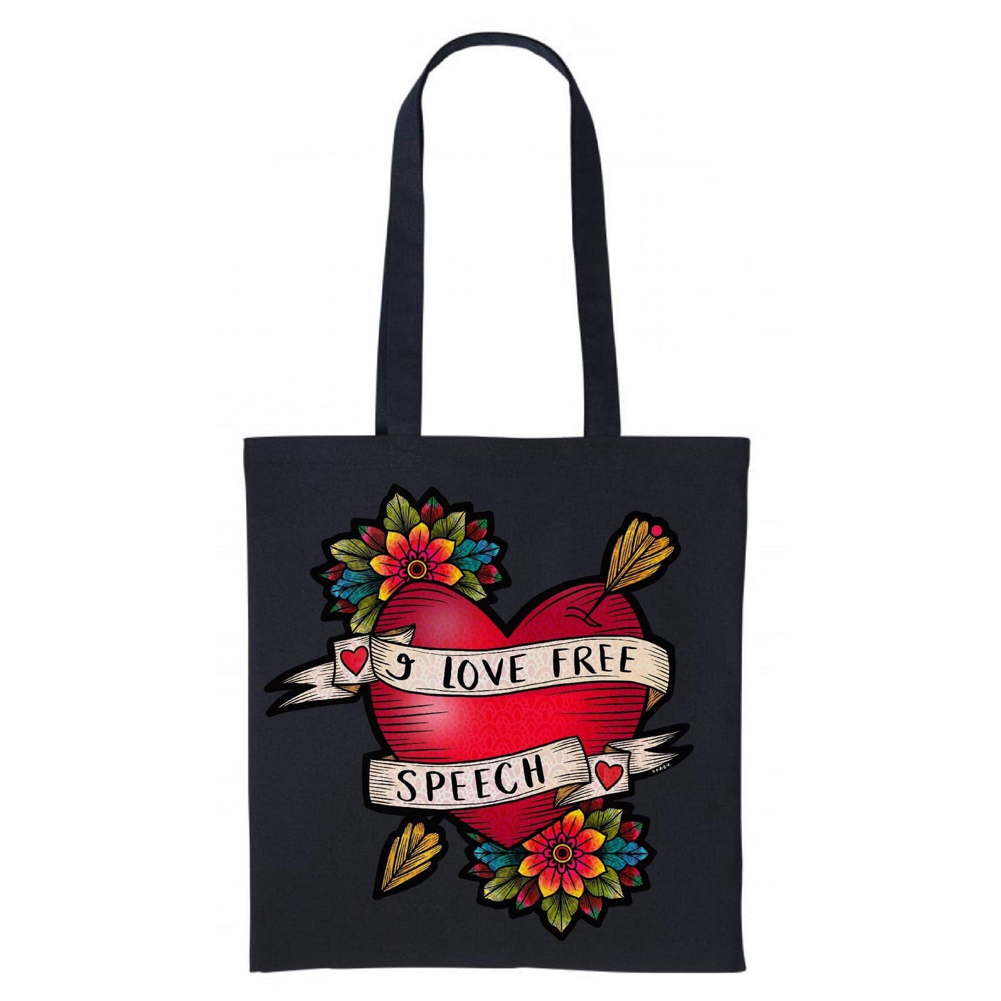 I <3 Free Speech Tote Bag