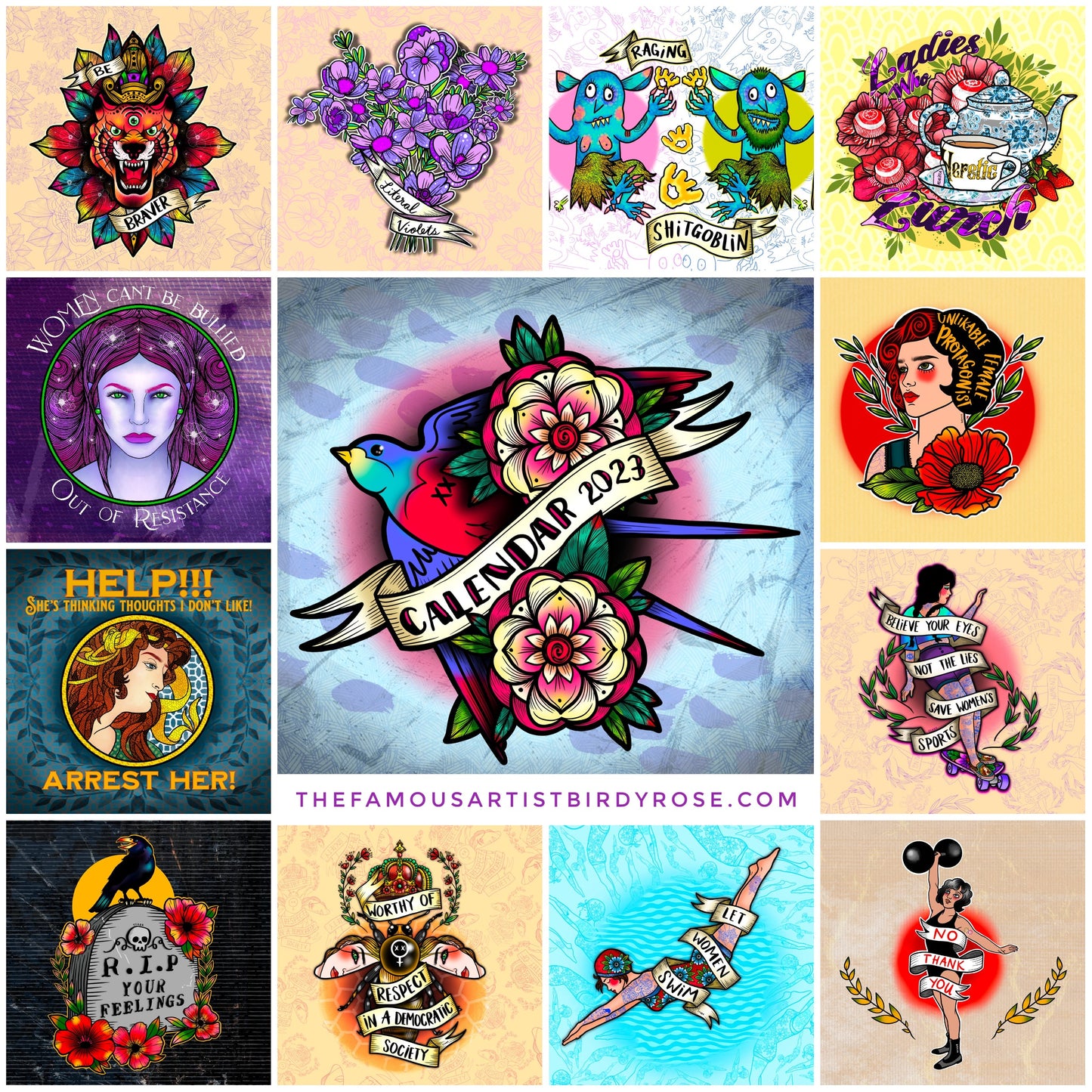 Calendar 2023: PhuckedUp Version!