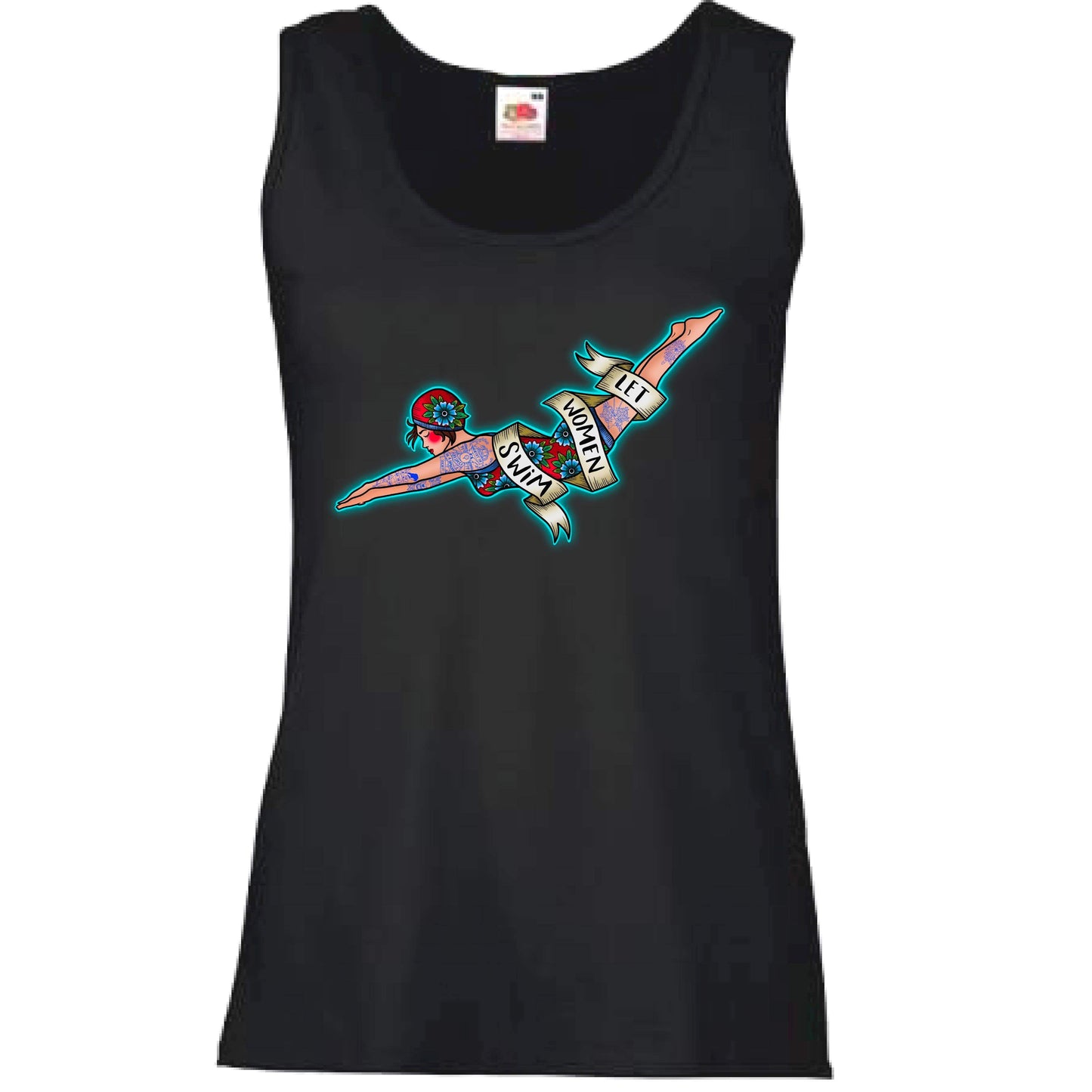 #LetWomenSwim Ladyfit Vest