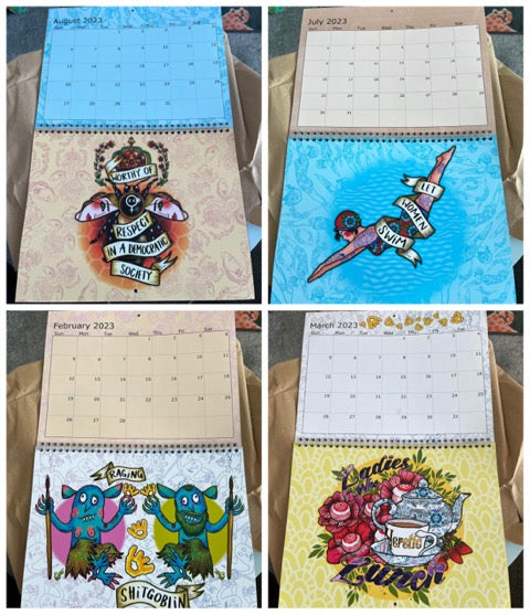 Calendar 2023: PhuckedUp Version!