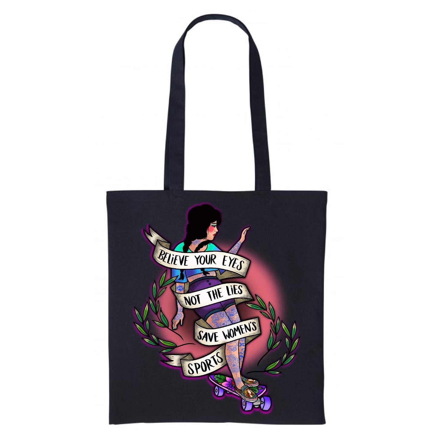 Save Womens Sports Tote Bag