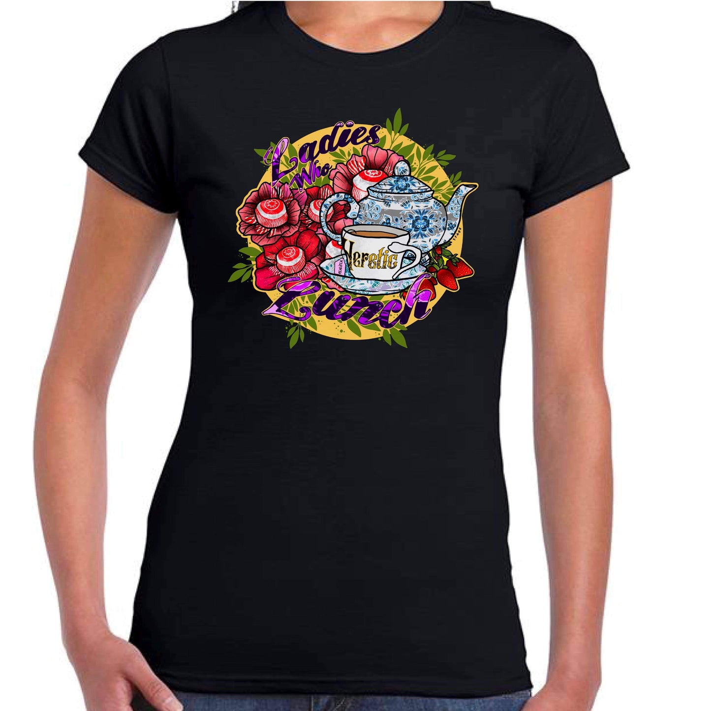 Lunch Ladies Ladyfit T-Shirt