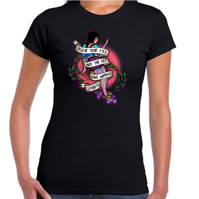 Save Womens Sports Ladyfit T-Shirt