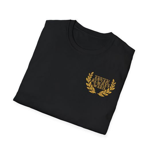 Truth Wins - Unisex Softstyle T-Shirt (Front&Back).