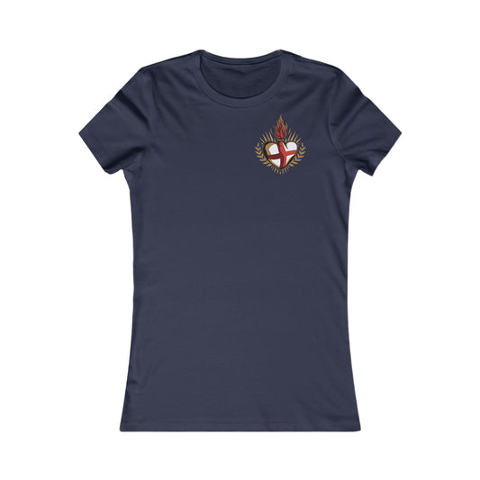 England Ladyfit Top (Left Chest)