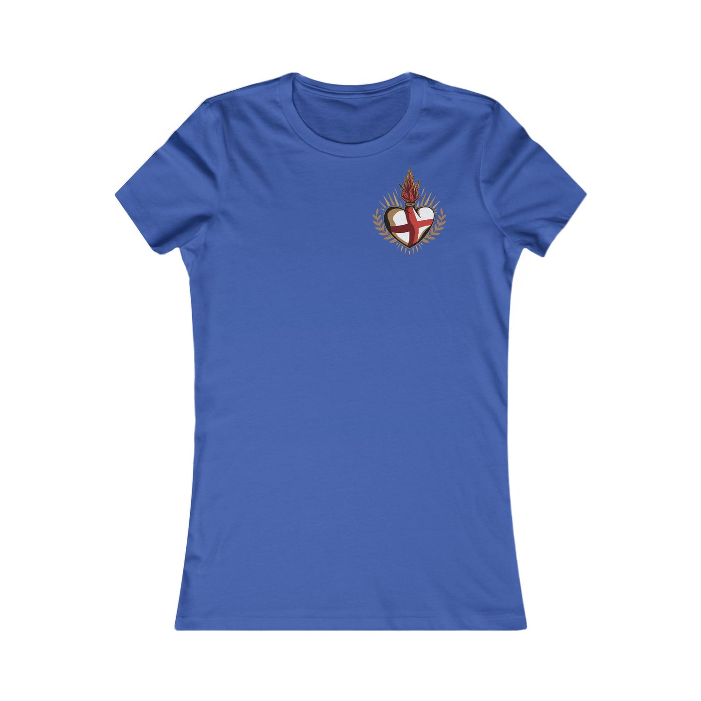 England Ladyfit Top (Left Chest)