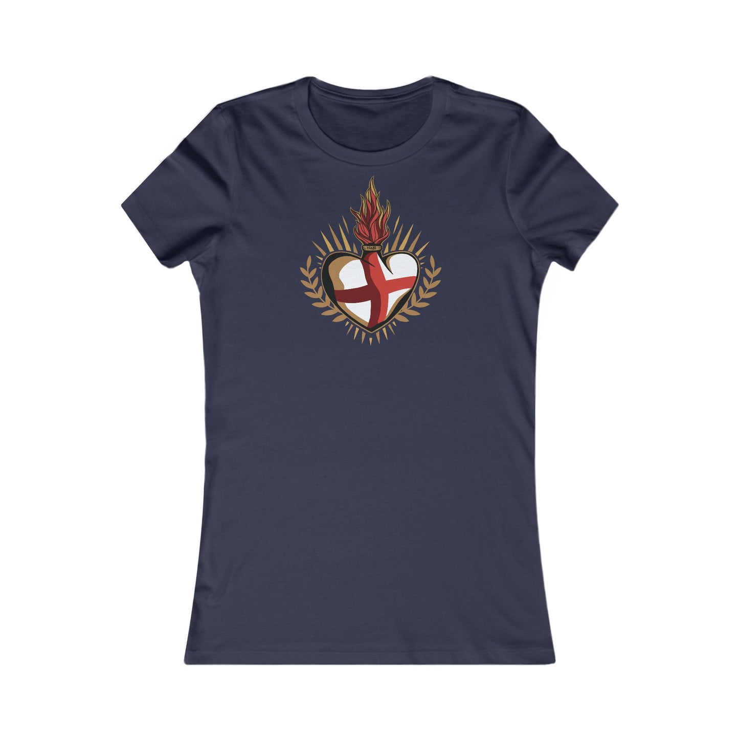 England Ladyfit Top (Front&Back)