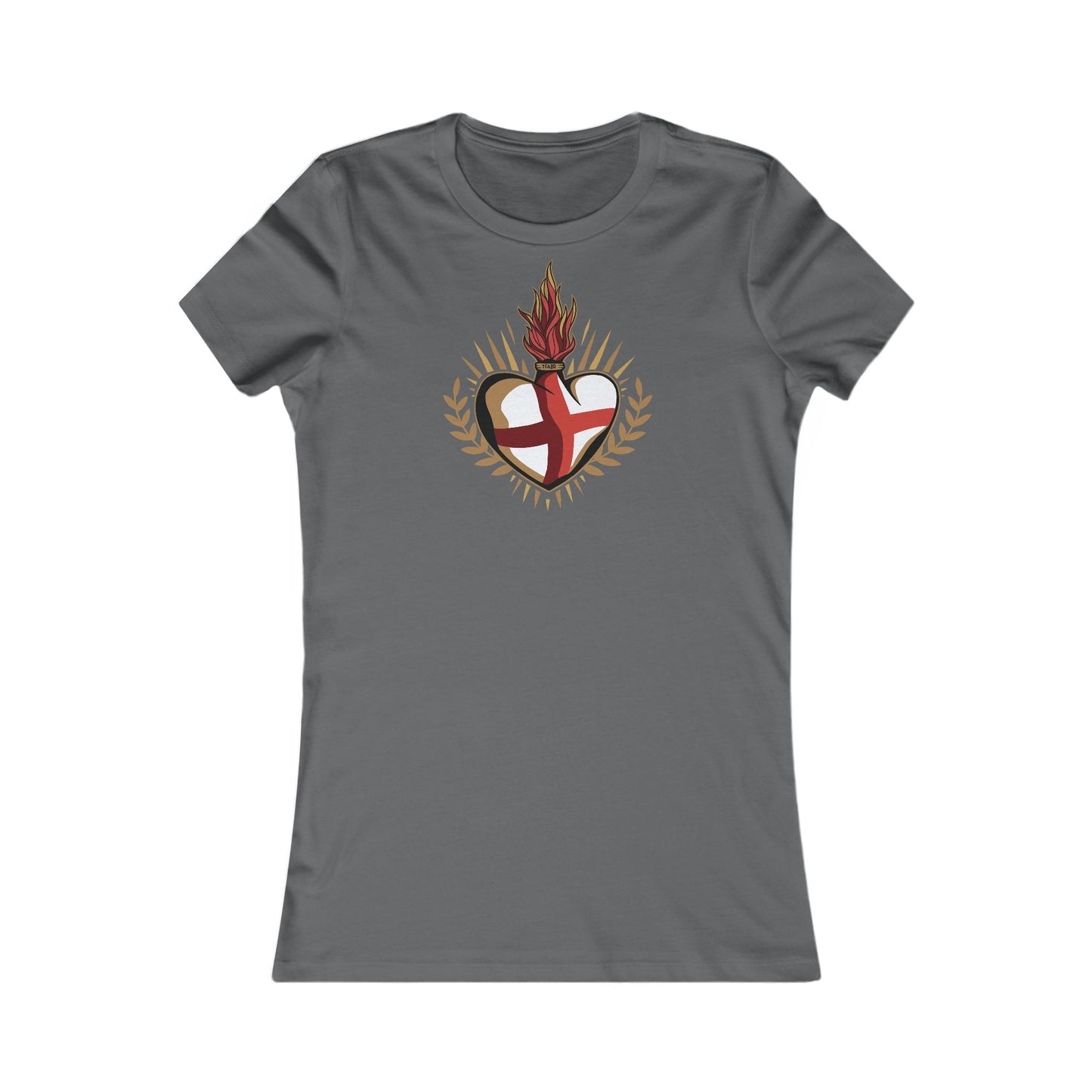 England Ladyfit Top (Front&Back)