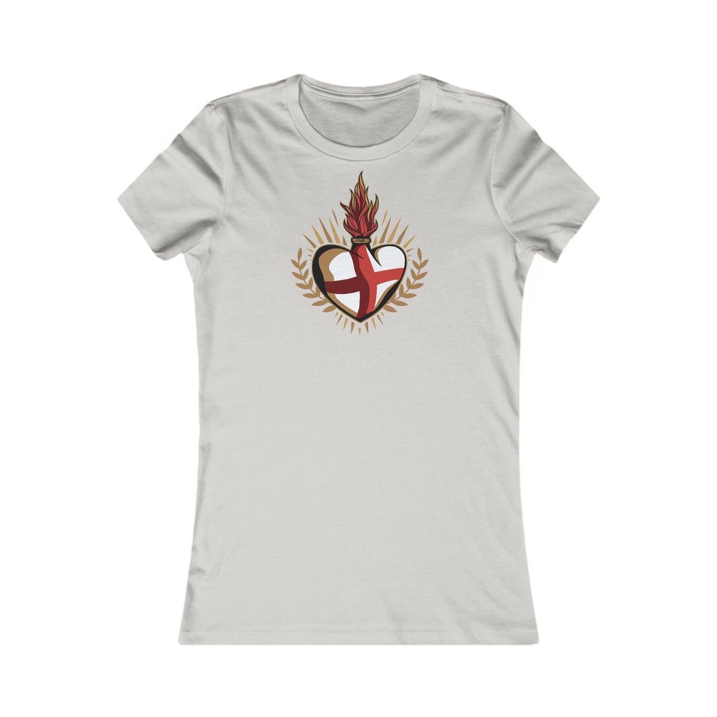 England Ladyfit Top (Front&Back)