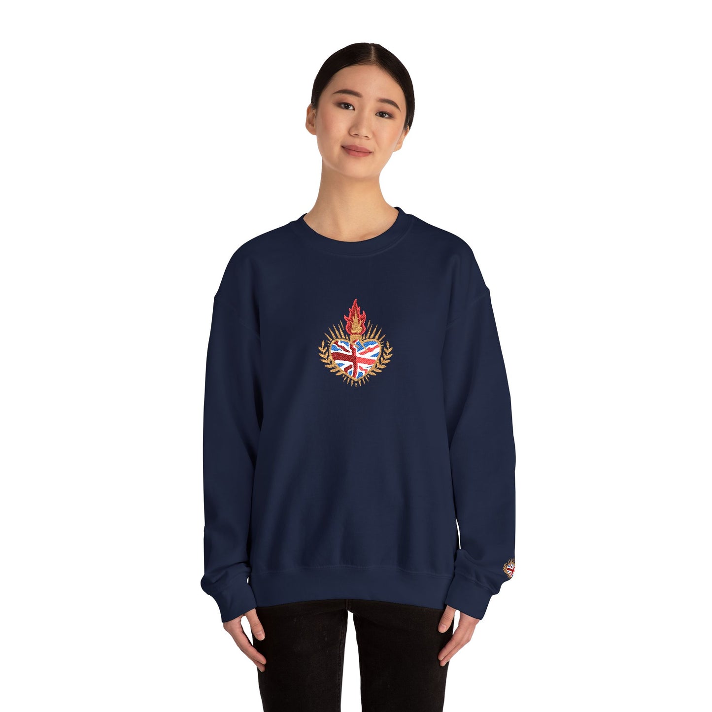 Union Jack Embroidered Jumper (Unisex)
