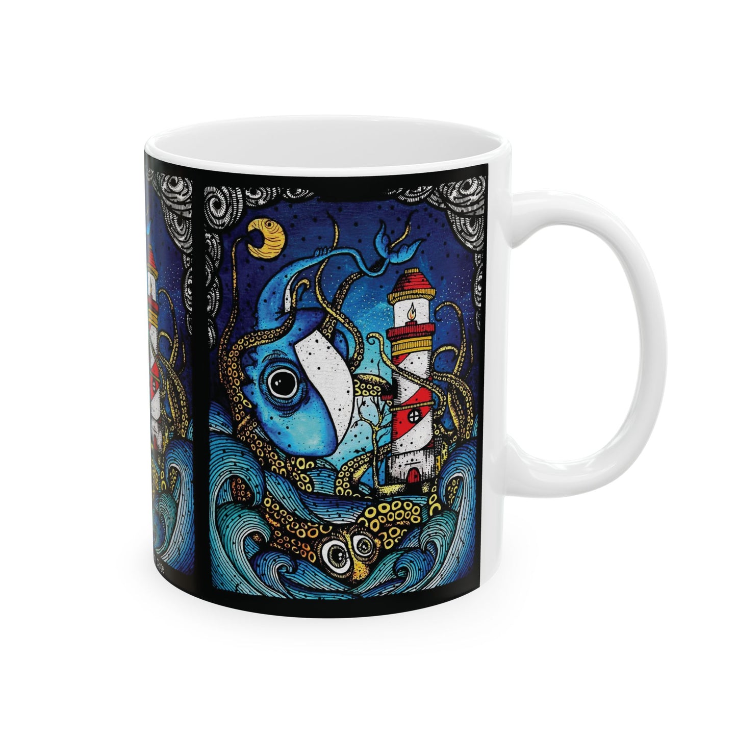 VI Painting - Ceramic Mug 11oz & 15oz