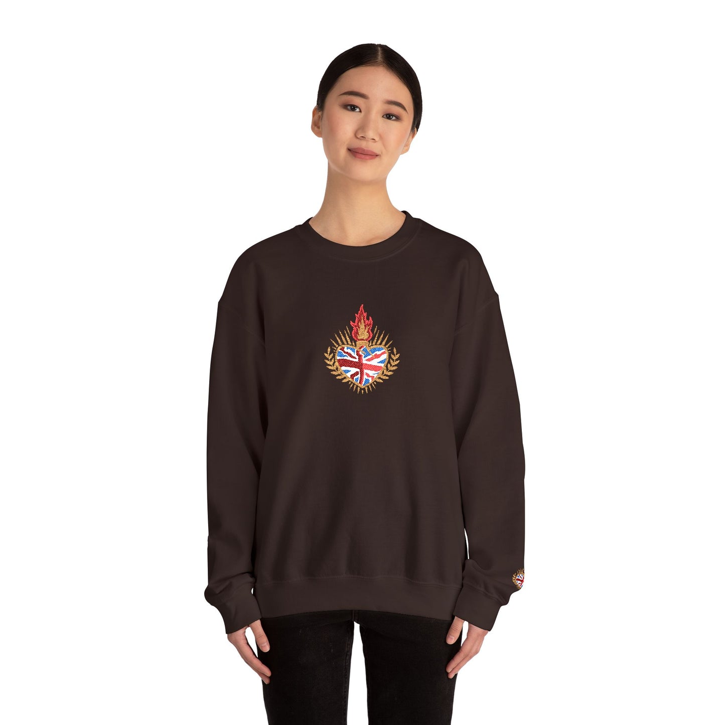 Union Jack Embroidered Jumper (Unisex)