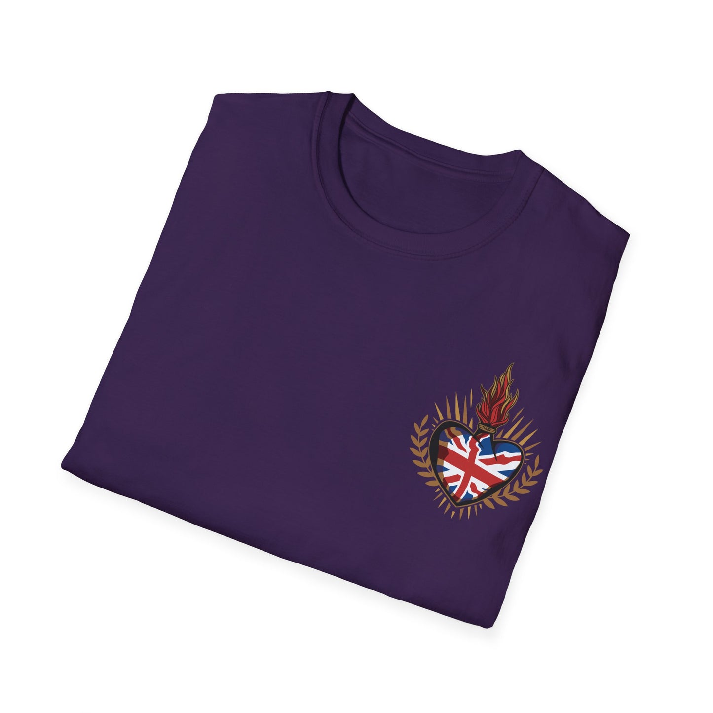 Union Jack T-Shirt (Left Chest)