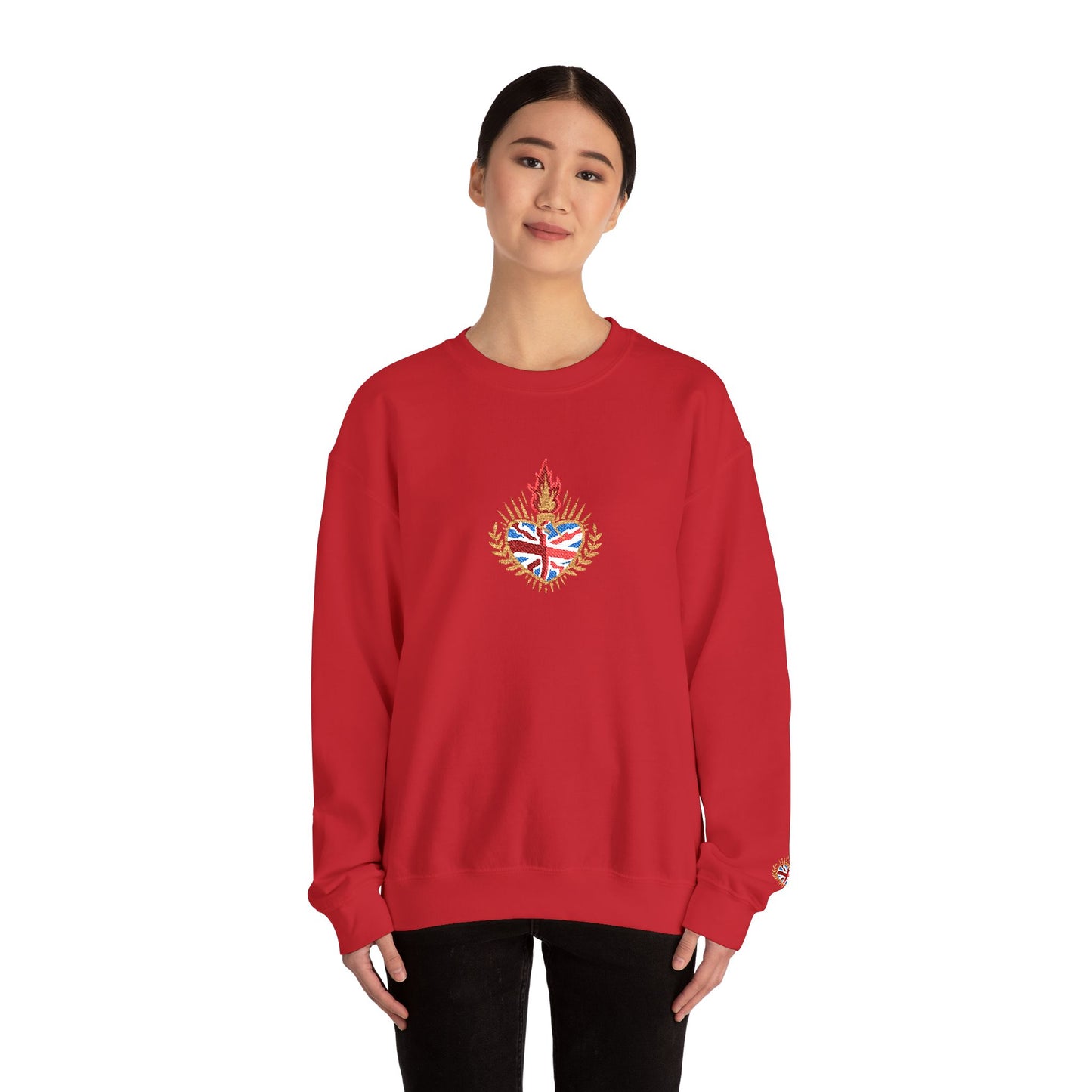 Union Jack Embroidered Jumper (Unisex)