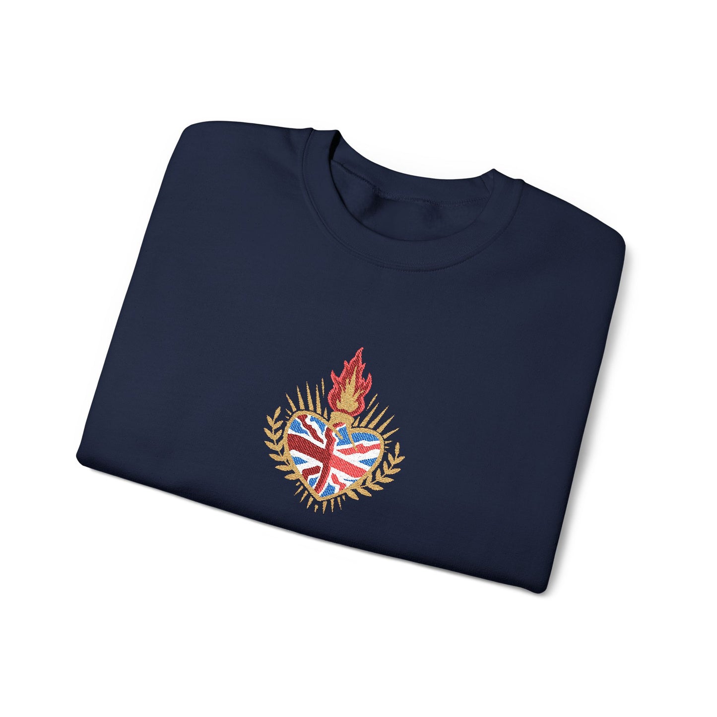 Union Jack Embroidered Jumper (Unisex)