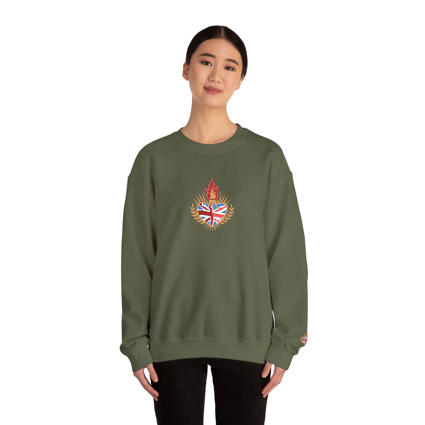 Union Jack Embroidered Jumper (Unisex)