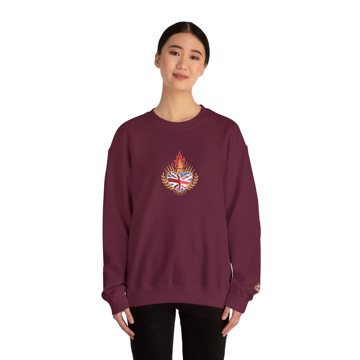 Union Jack Embroidered Jumper (Unisex)