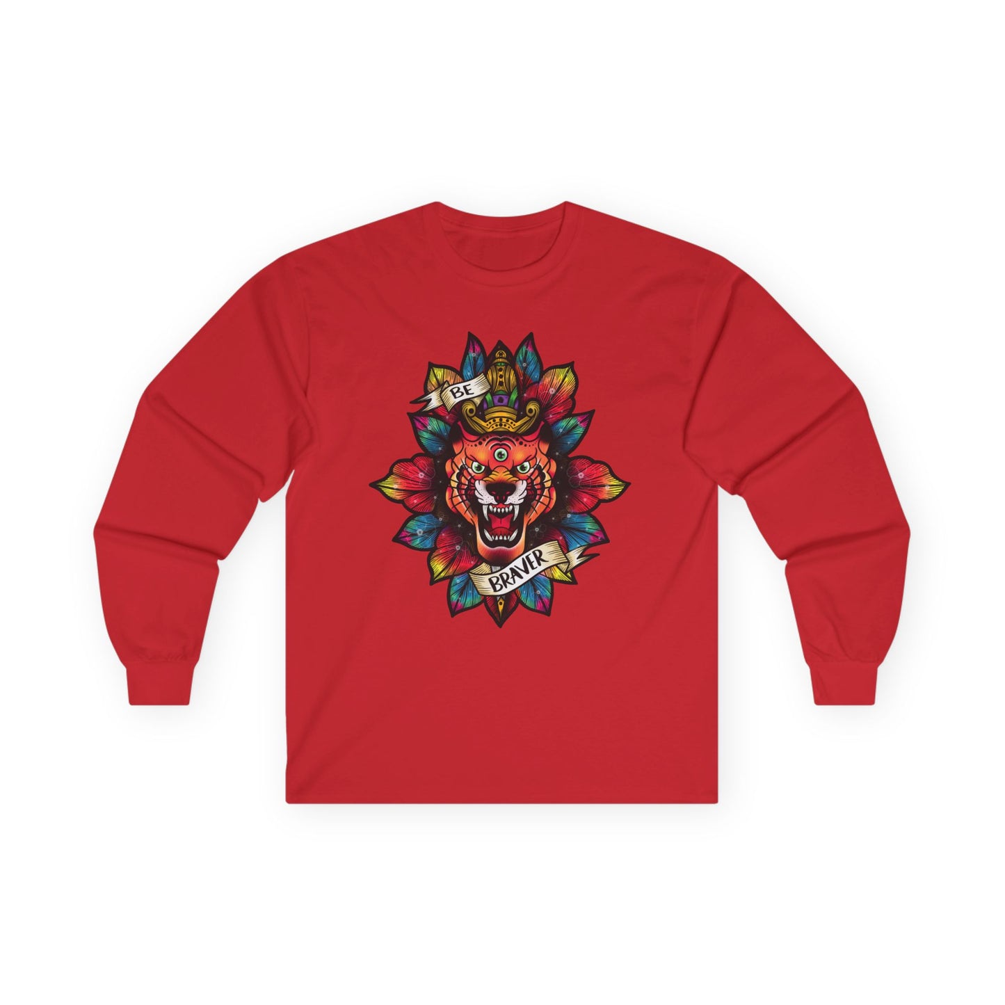 TIGER Unisex Long Sleeve Tee